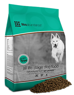 Click here to see some of Life's Abundance healthy products for dogs.